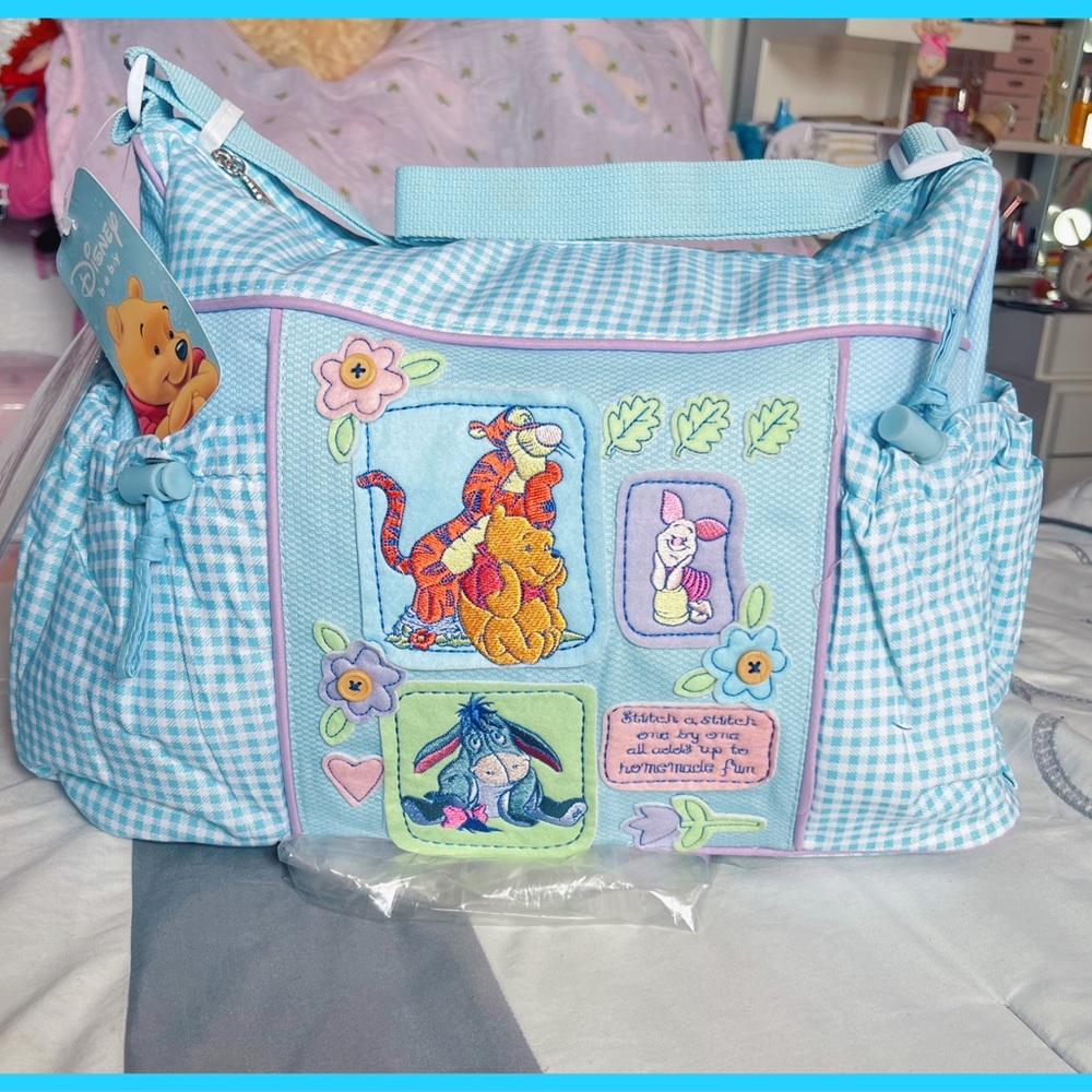 Winnie the Pooh vintage diaper bag